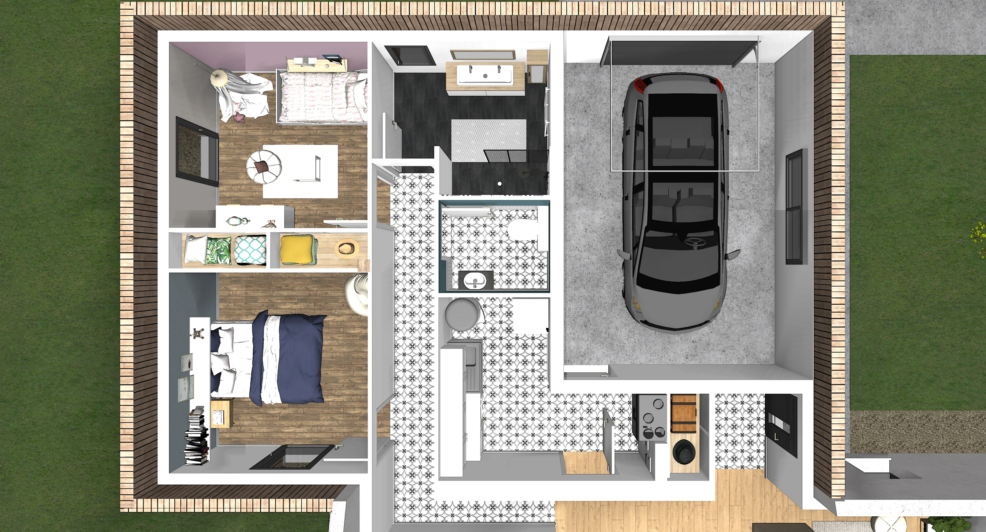 Plan de masse 3D