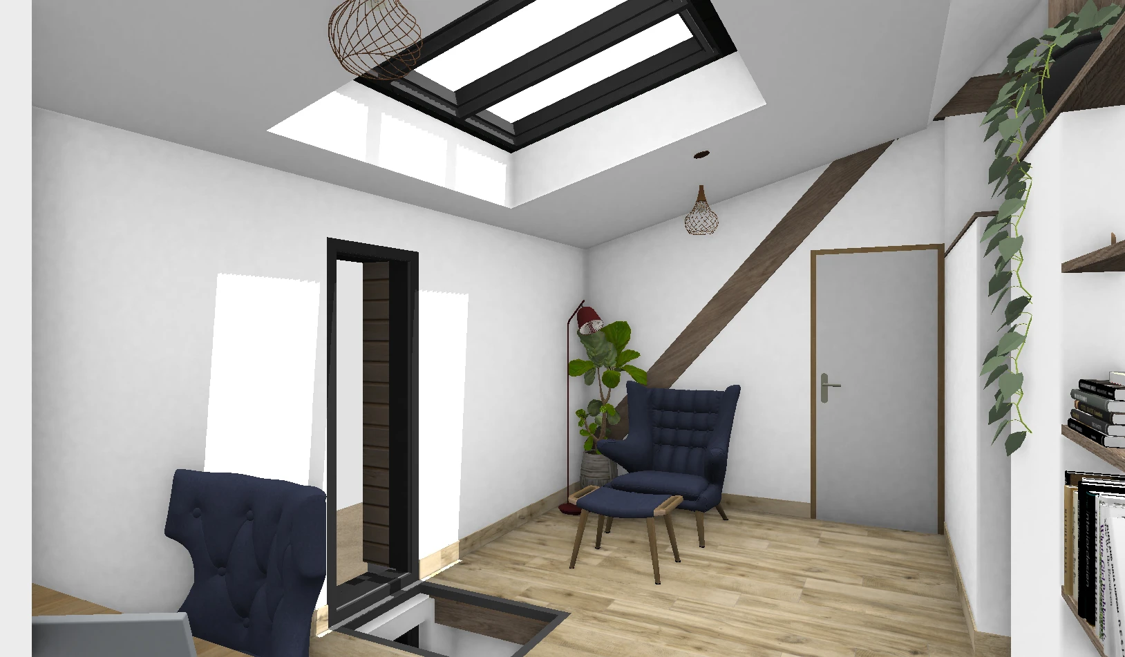 Espace de travail — rendu 3D