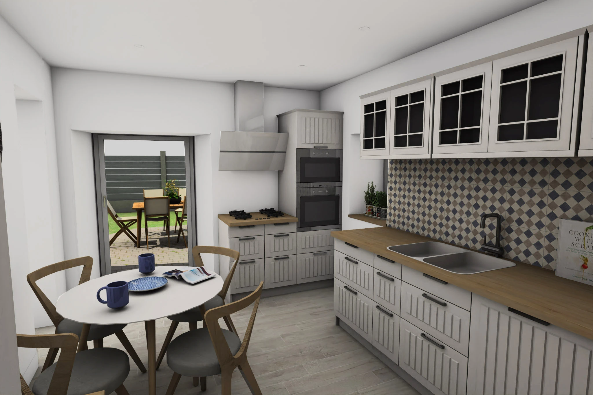 Rendu 3D intérieur – vue 2