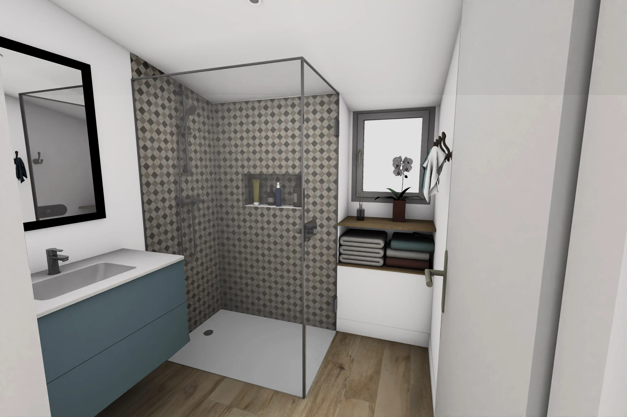 Rendu 3D intérieur – vue 3