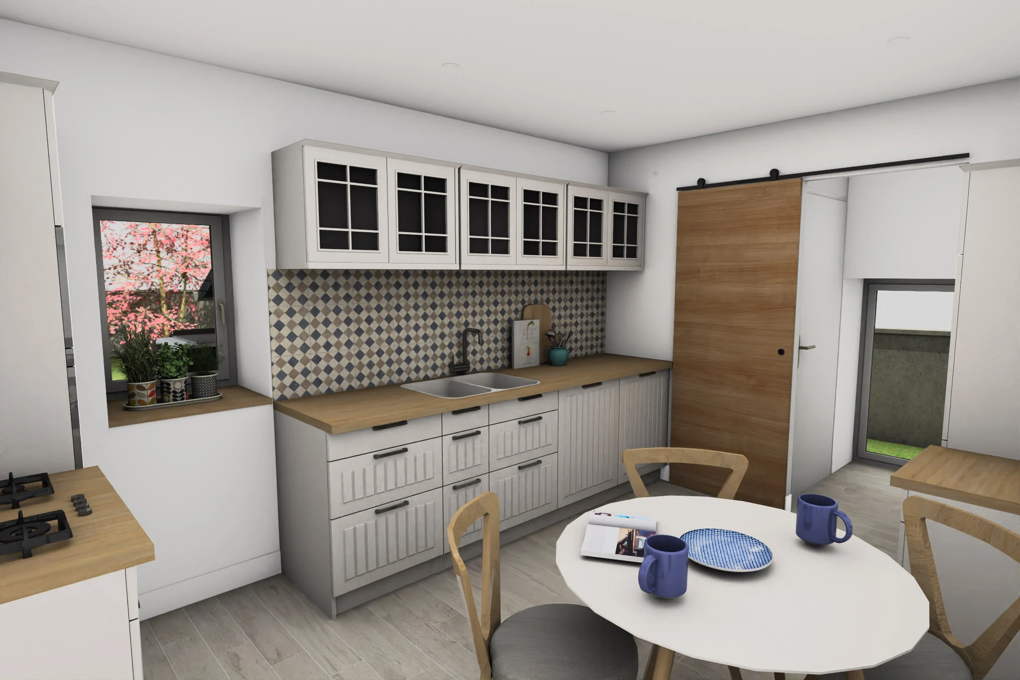 Rendu 3D intérieur – vue 4